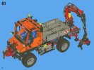 Notice / Instructions de Montage - LEGO - 8110 - Unimog U400: Page 36