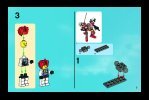 Notice / Instructions de Montage - LEGO - 8111 - River Dragon: Page 3