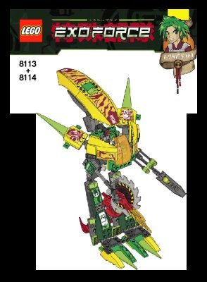 Notice / Instructions de Montage - LEGO - 8114 - Chameleon Hunter: Page 1