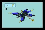 Notice / Instructions de Montage - LEGO - 8115 - Dark Panther: Page 31