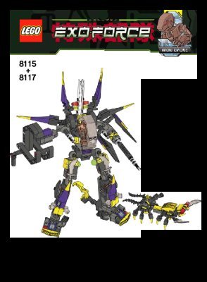 Notice / Instructions de Montage - LEGO - 8115 - Dark Panther: Page 1