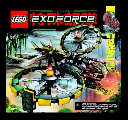 Notice / Instructions de Montage - LEGO - 8117 - Storm Lasher: Page 1