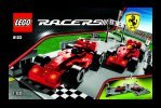 Notice / Instructions de Montage - LEGO - 8123 - Ferrari F1 Racers: Page 1