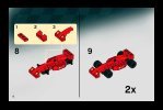 Notice / Instructions de Montage - LEGO - 8123 - Ferrari F1 Racers: Page 6