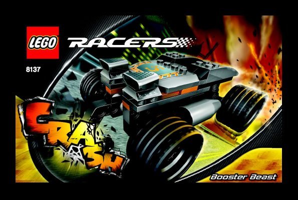 Notice / Instructions de Montage - LEGO - 8137 - Booster Beast: Page 1