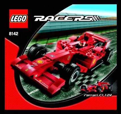 Notice / Instructions de Montage - LEGO - 8142 - Ferrari F1 1:24: Page 1