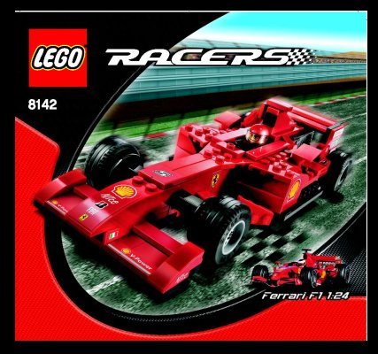 Notice / Instructions de Montage - LEGO - 8142 - Ferrari F1 1:24: Page 1