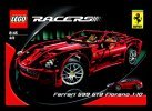 Notice / Instructions de Montage - LEGO - 8145 - Ferrari 599 GTB Fiorano: Page 1