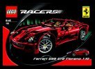 Notice / Instructions de Montage - LEGO - 8145 - Ferrari 599 GTB Fiorano: Page 1