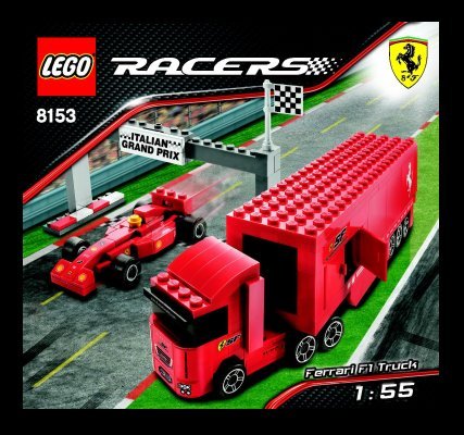 Notice / Instructions de Montage - LEGO - 8153 - Ferrari F1 Truck: Page 1