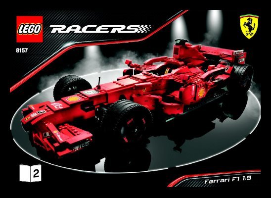 Notice / Instructions de Montage - LEGO - 8157 - Ferrari F1 1:9: Page 1