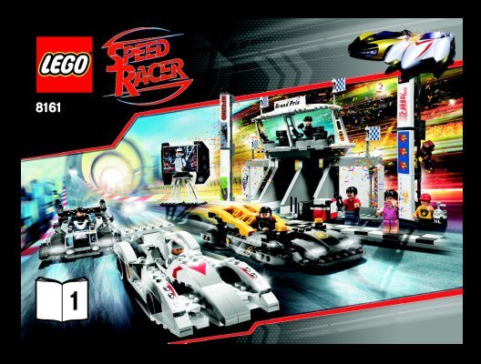 Notice / Instructions de Montage - LEGO - 8161 - Grand Prix Race: Page 1