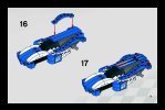 Notice / Instructions de Montage - LEGO - 8163 - Blue Sprinter: Page 11