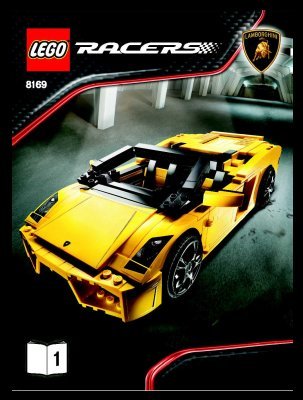 Notice / Instructions de Montage - LEGO - 8169 - Lamborghini Gallardo LP560-4: Page 1