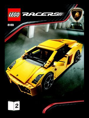 Notice / Instructions de Montage - LEGO - 8169 - Lamborghini Gallardo LP560-4: Page 1