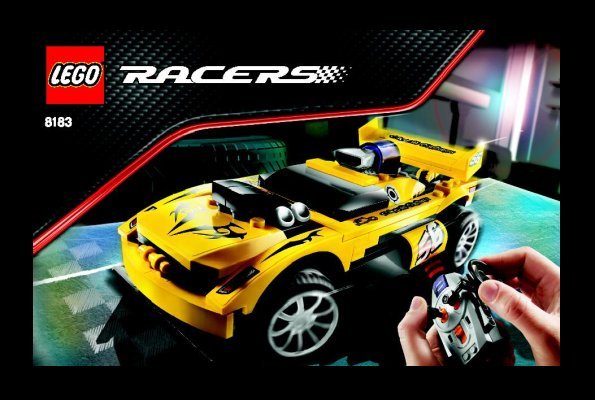 Notice / Instructions de Montage - LEGO - 8183 - Track Turbo RC: Page 1