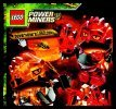 Notice / Instructions de Montage - LEGO - 8189 - Magma Mech: Page 45