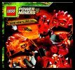 Notice / Instructions de Montage - LEGO - 8189 - Magma Mech: Page 45