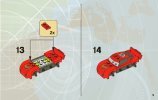 Notice / Instructions de Montage - LEGO - Cars - 8200 - Flash McQueen: Page 9