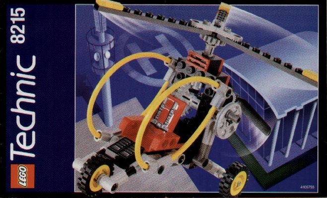 Notice / Instructions de Montage - LEGO - 8215 - Gyrocopter: Page 1