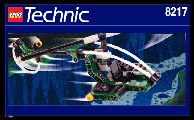 Notice / Instructions de Montage - LEGO - 8217 - HELICOPTER: Page 1