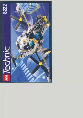 Notice / Instructions de Montage - LEGO - 8222 - AIRPLANE: Page 1