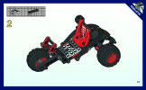 Notice / Instructions de Montage - LEGO - 8226 - Desert Stormer: Page 36