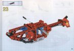 Notice / Instructions de Montage - LEGO - 8232 - HELICOPTER WITH PRESS AND PLAY: Page 23