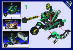 Notice / Instructions de Montage - LEGO - 8233 - Blue Thunder Versus the Sting: Page 21