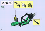 Notice / Instructions de Montage - LEGO - 8233 - Blue Thunder Versus the Sting: Page 40