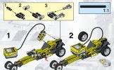 Notice / Instructions de Montage - LEGO - 8238 - Slammer Dragsters: Page 71