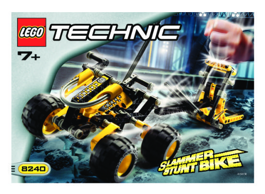 Notice / Instructions de Montage - LEGO - 8240 - Slammer Stunt Bike: Page 1