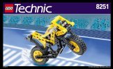 Notice / Instructions de Montage - LEGO - 8251 - Motorbike: Page 1