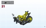 Notice / Instructions de Montage - LEGO - 8251 - Motorbike: Page 13