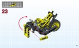 Notice / Instructions de Montage - LEGO - 8251 - Motorbike: Page 17