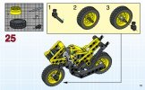 Notice / Instructions de Montage - LEGO - 8251 - Motorbike: Page 19