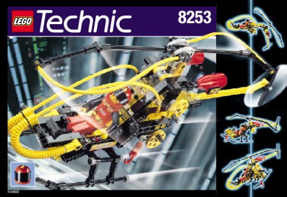 Notice / Instructions de Montage - LEGO - 8253 - Rescue Bike: Page 1