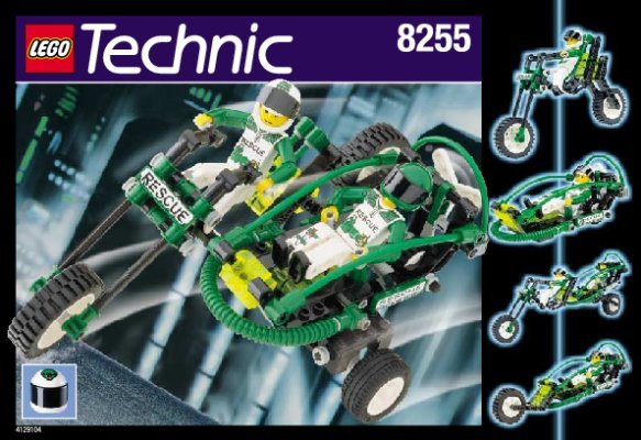 Notice / Instructions de Montage - LEGO - 8255 - Fire Helicopter: Page 1