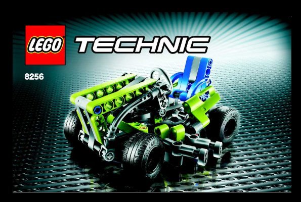 Notice / Instructions de Montage - LEGO - 8256 - Go-Kart: Page 1