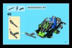 Notice / Instructions de Montage - LEGO - 8256 - Go-Kart: Page 47