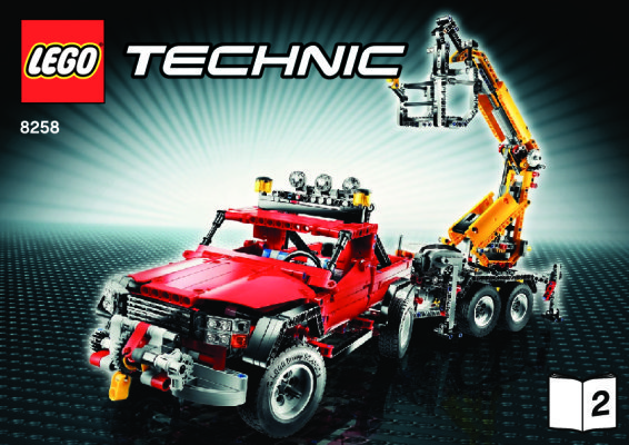 Notice / Instructions de Montage - LEGO - 8258 - Crane Truck: Page 1