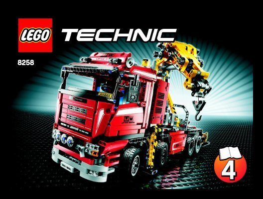 Notice / Instructions de Montage - LEGO - 8258 - Crane Truck: Page 1