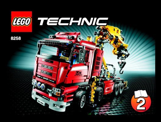 Notice / Instructions de Montage - LEGO - 8258 - Crane Truck: Page 1