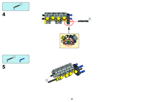 Notice / Instructions de Montage - LEGO - 8258 - Crane Truck: Page 1