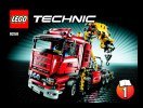 Notice / Instructions de Montage - LEGO - 8258 - Crane Truck: Page 1