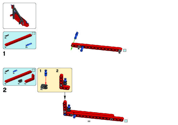 Notice / Instructions de Montage - LEGO - 8258 - Crane Truck: Page 1