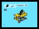 Notice / Instructions de Montage - LEGO - 8259 - Mini Bulldozer: Page 6