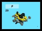 Notice / Instructions de Montage - LEGO - 8259 - Mini Bulldozer: Page 9