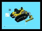 Notice / Instructions de Montage - LEGO - 8259 - Mini Bulldozer: Page 16