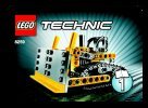 Notice / Instructions de Montage - LEGO - 8259 - Mini Bulldozer: Page 1